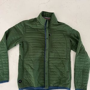 Relwen Men’s Windzip Jacket Pine color Medium NEW